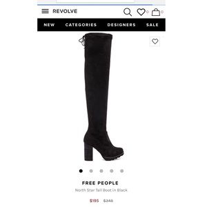Free People Thigh High Boots