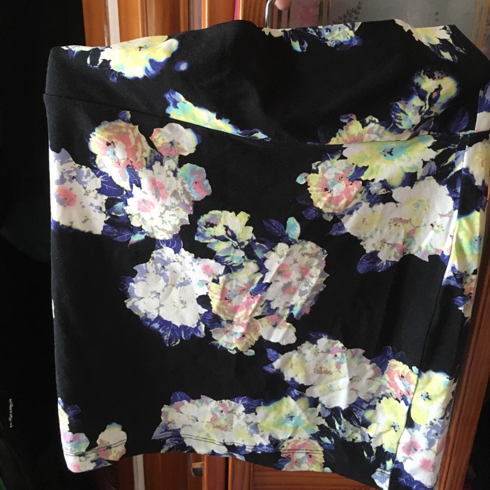 Floral Miniskirt