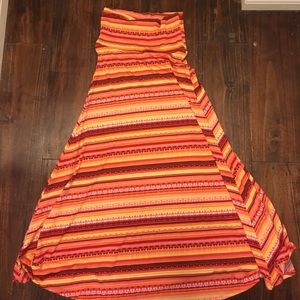 XS lularoe maxi skirt