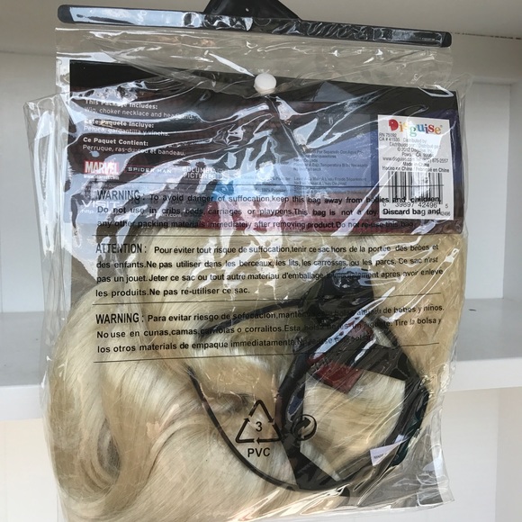 New Gwen Stacy Wig and Accessory Kit Blonde - Picture 3 of 3