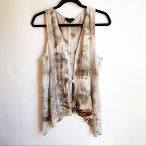 Jack by BB Dakota tie front vest