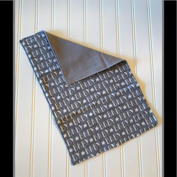 Burp cloths, baby girl, baby boy, neutral gift - Picture 3 of 5