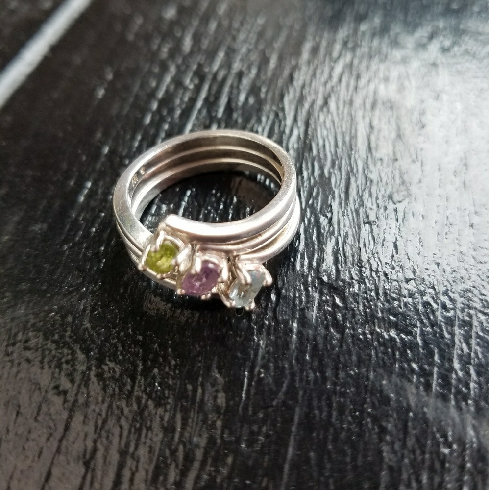 .925 Stearling silver STACK RING - Picture 4 of 4