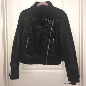 Faux Leather Jacket Forever 21 NWOT