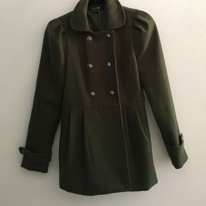 Green Pea-coat