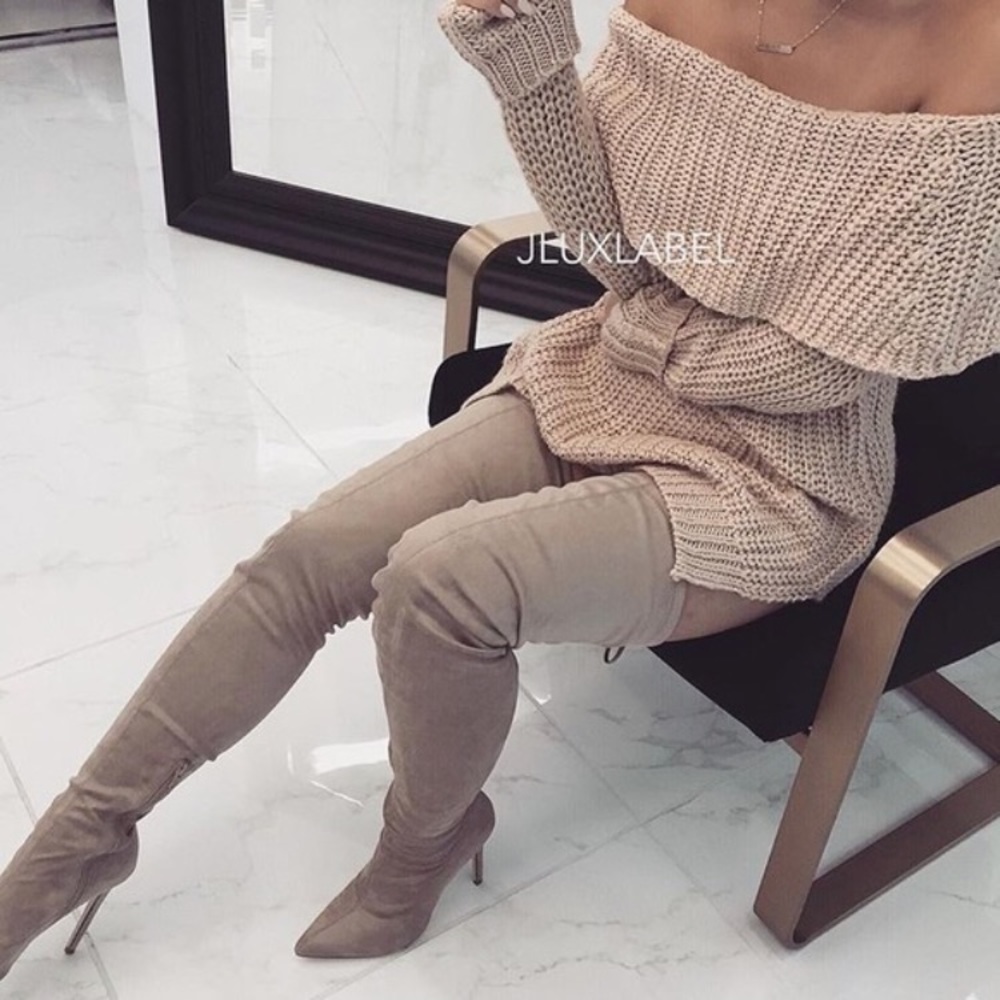 Off The Shoulder Sweater