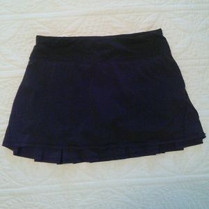 Black Lululemon Skirt