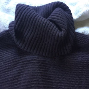 purple Club Monaco turtleneck sweater