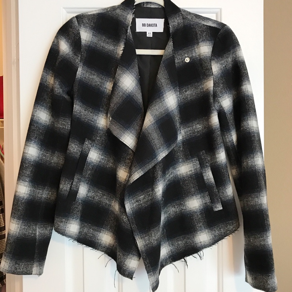 BB Dakota Quinn Plaid Jacket