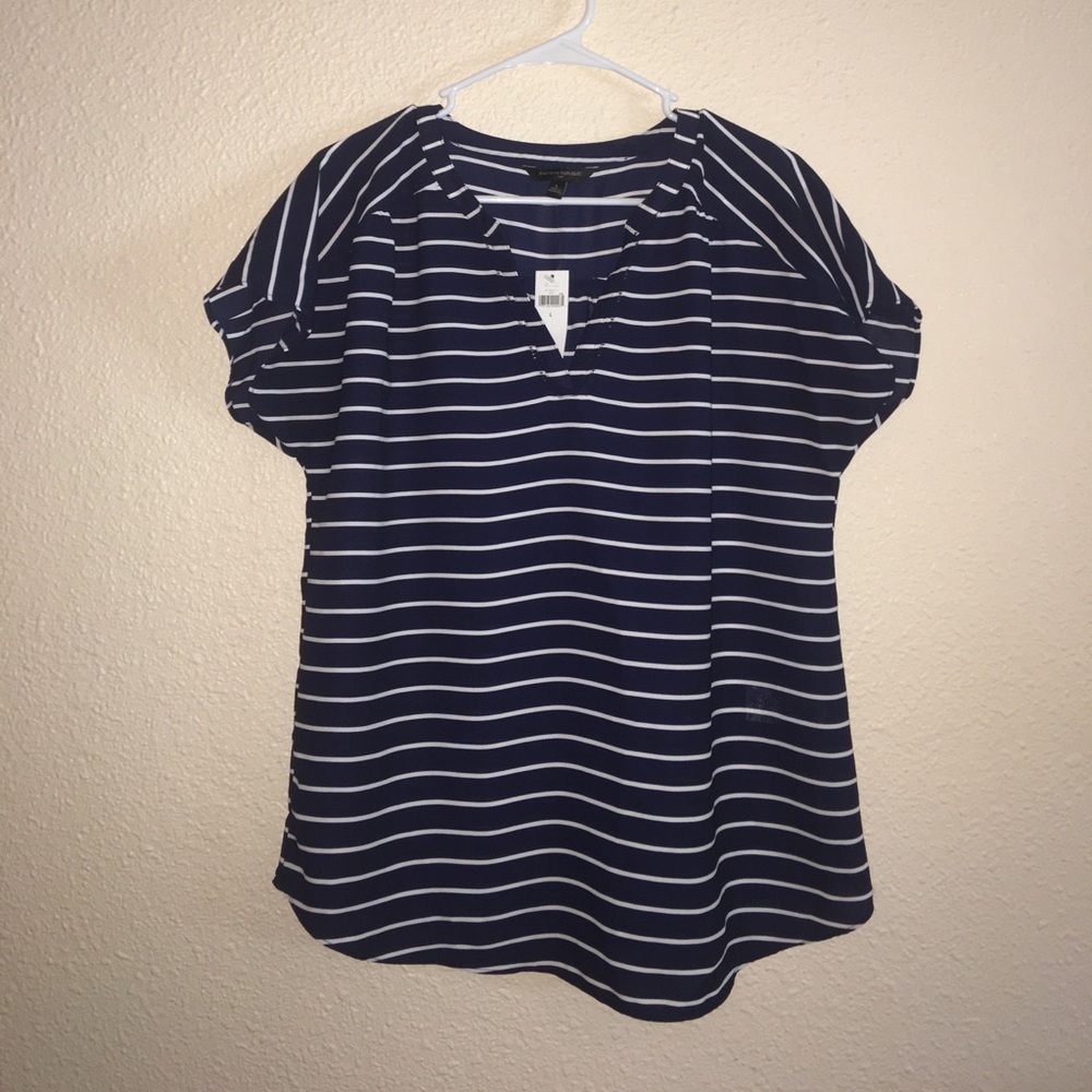 Banana Republic V-neck Blouse