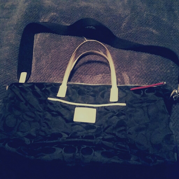 Authentic COACH Large Crossbody/Weekender - Picture 1 of 3