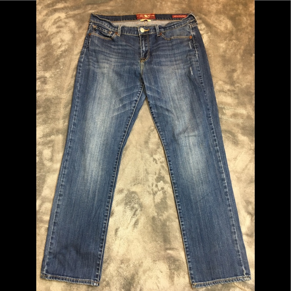 🌵Lucky Sofia Straight Leg Jeans Like New Size 12