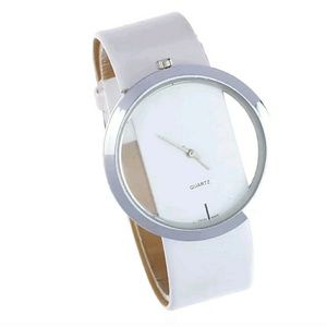 New women watch leather accessories quartz analog