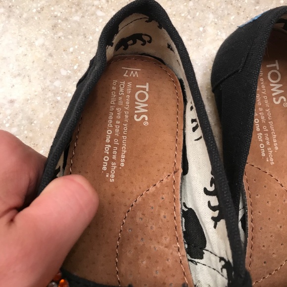 Oklahoma state university (OSU) Toms shoes - Picture 2 of 3