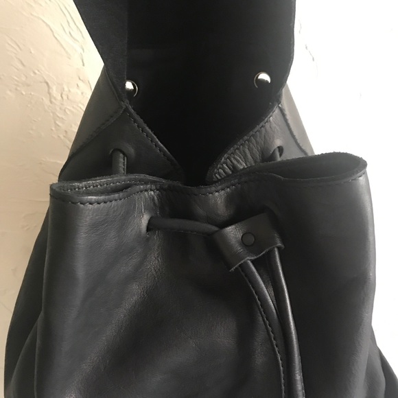 COS black drawstring backpack - Picture 3 of 6