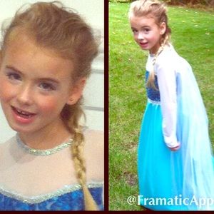 Elsa dress quality custom handmade