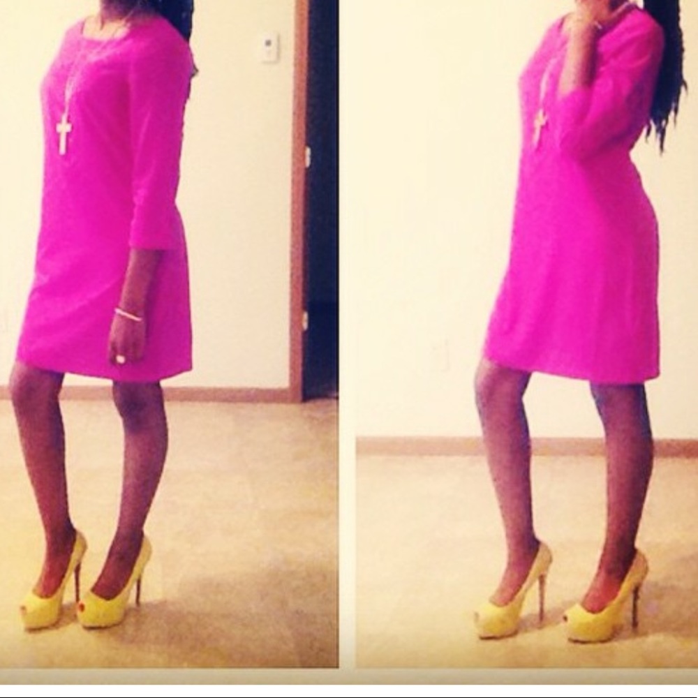 Fuschia Dress