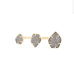 Kendra Scott Naomi Double Ring (S/M)