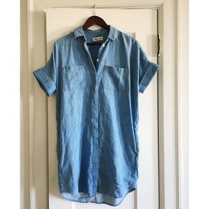 Madewell Denim Courier Shirtdress - M