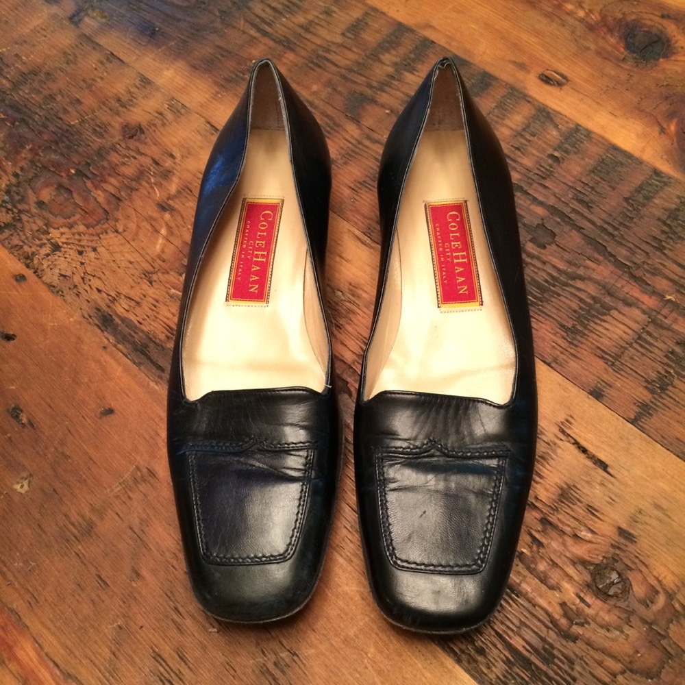 Cole Haan Black Flats