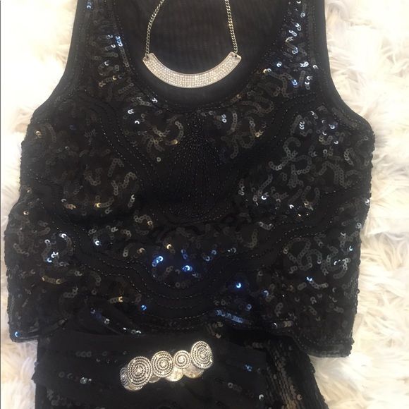 NWOT Sequin Chic Exquisite Top PRETTY - Picture 8 of 8