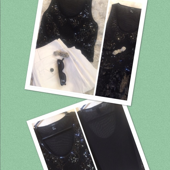 NWOT Sequin Chic Exquisite Top PRETTY - Picture 4 of 8