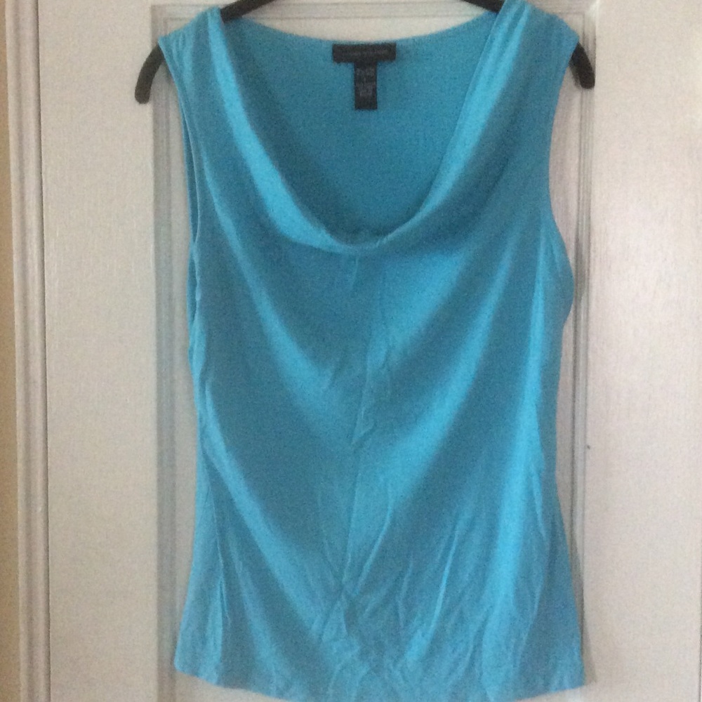 Cable & Gauge Draped Neck Top
