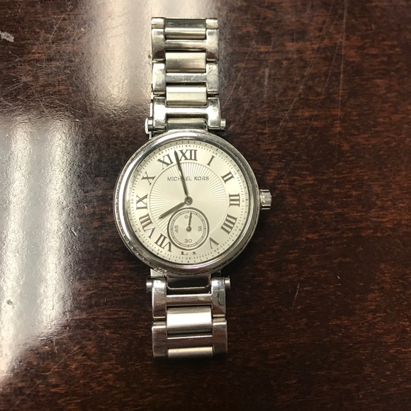 Silver Michael Kors watch