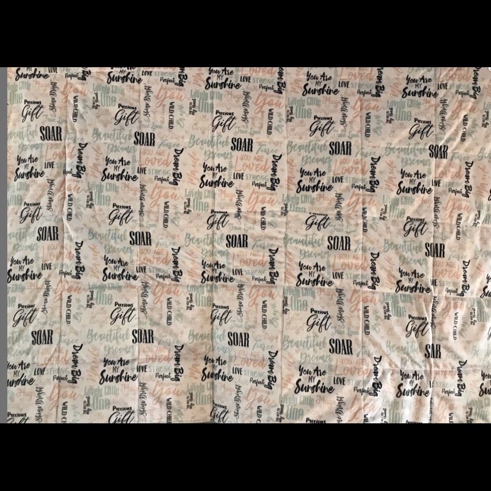 Baby Quilt, baby girl quilt, baby girl bedding - Picture 3 of 5