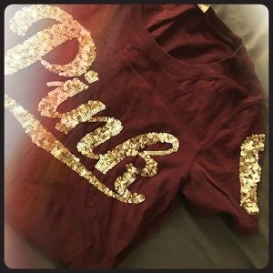 VS PINK Glitter Top✨