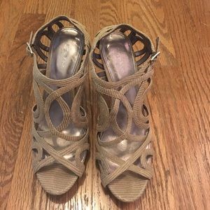 Calvin Klein strappy pumps. Size 8.