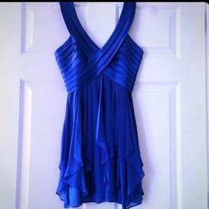 BCBG blue dress perfect for any season