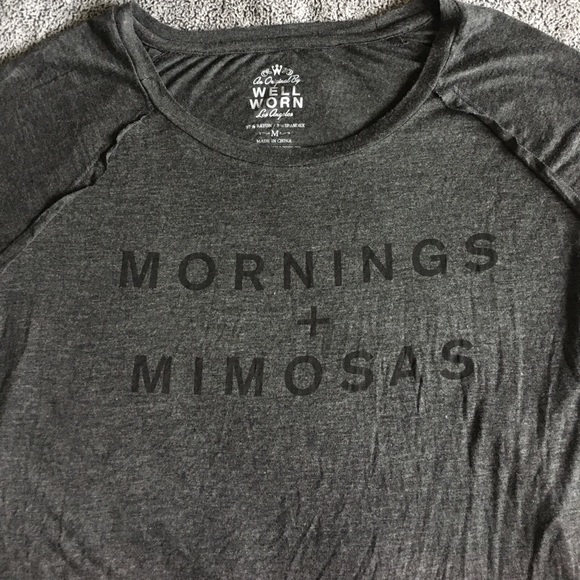 Tops - Mornings and Mimosas Lazy Day Tee