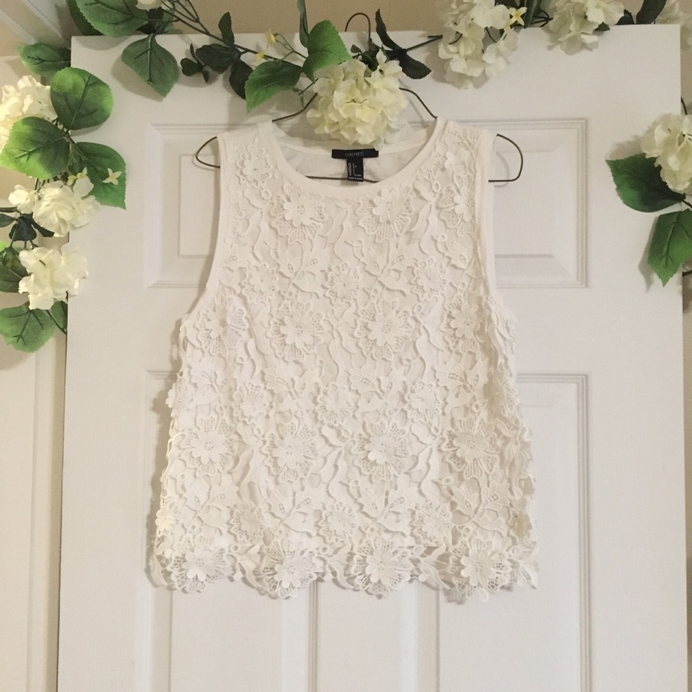 🎉Sale🎉 Forever 21 Lace Tank