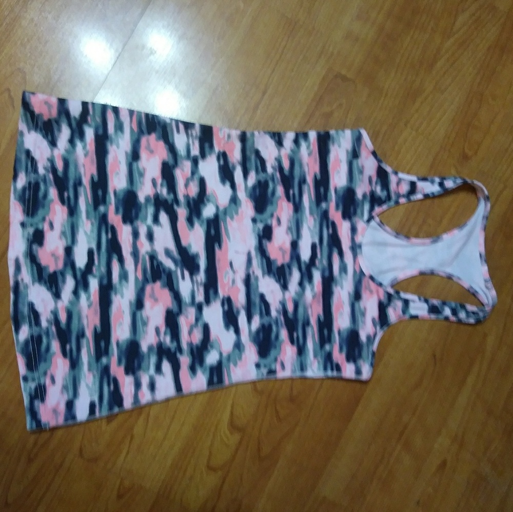 Lululemon Pink Wamo Racerback Tank.