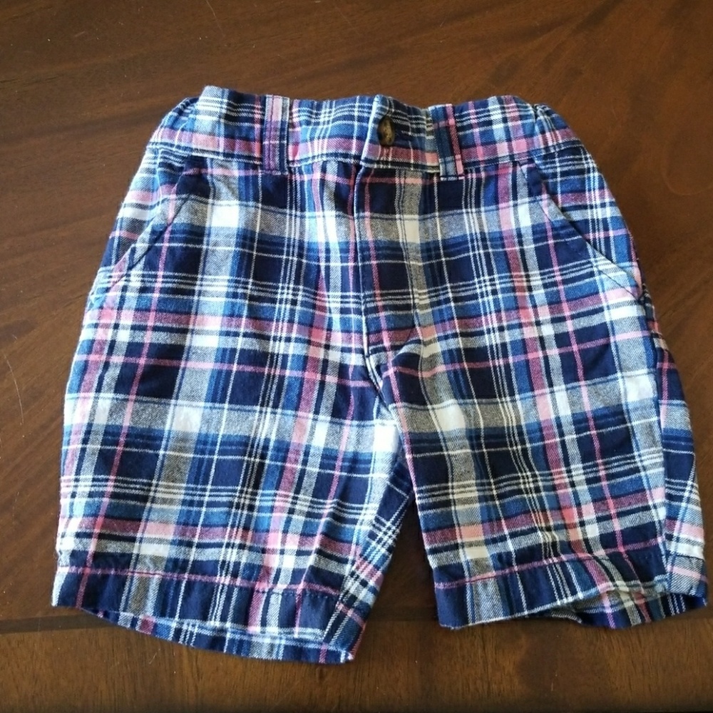 **SOLD**Pink/White/Blue Madras Plaid Short
