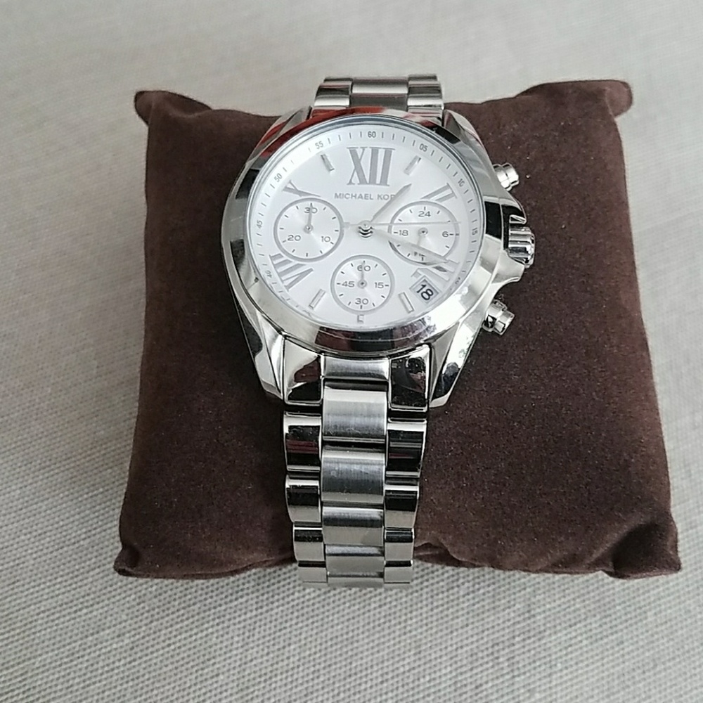 Michael Kors Brafshaw Silver-Tone Watch