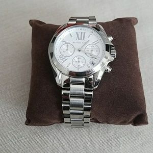 Michael Kors Brafshaw Silver-Tone Watch