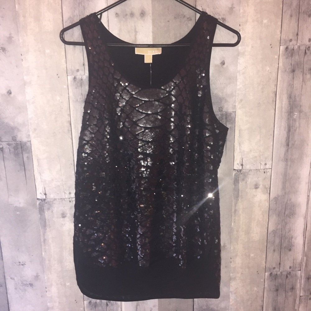 Stunning black Michael Kors tank