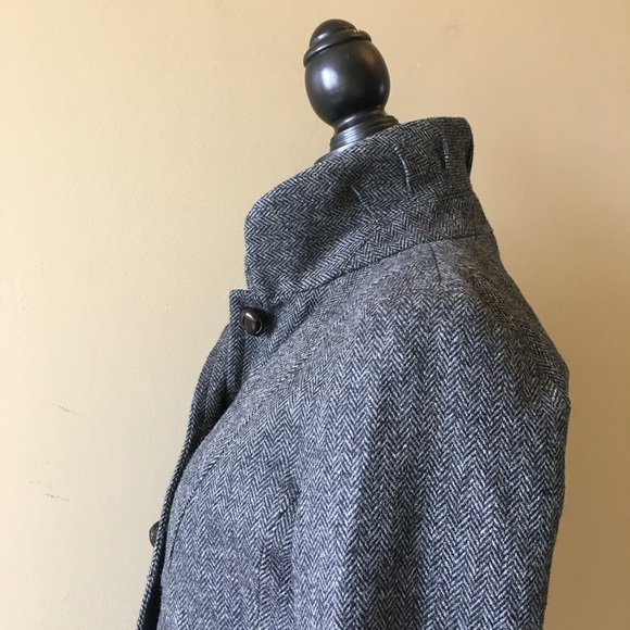 🛑SOLD J.crew Bella jacket irish wool herringbone - Picture 6 of 8