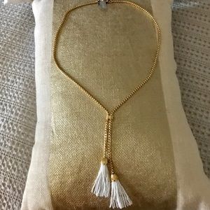 J.Crew tassel chain necklace!