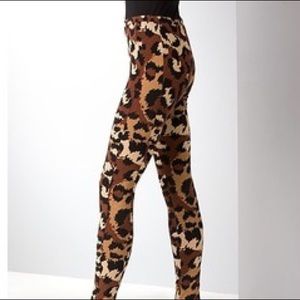 DIANE VON FURSTENBERG CHEETAH LEGGINGS!