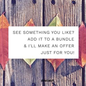 How To Get A Special Bundle Offer!