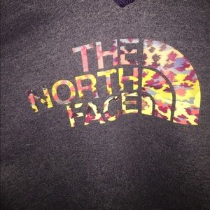 The North Face hoodie.