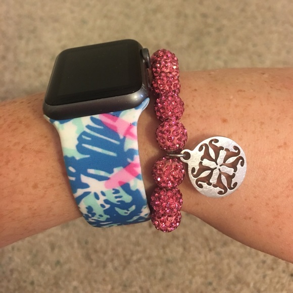 Pink Rustic Cuff - Picture 2 of 2