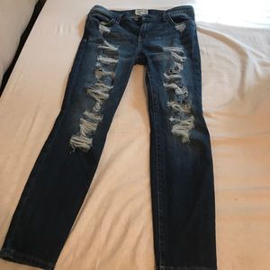 CURRENT ELLIOT boyfriend jeans