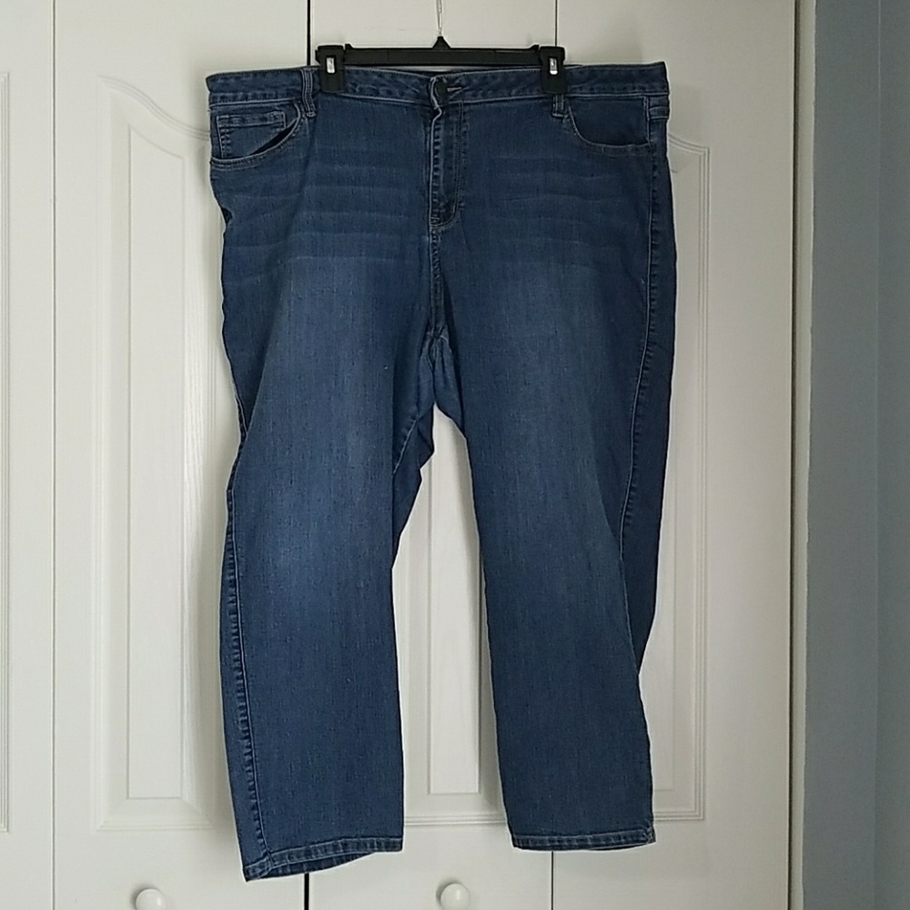 Dressbarn W62 Jeans Signature Fit Ankle Cut