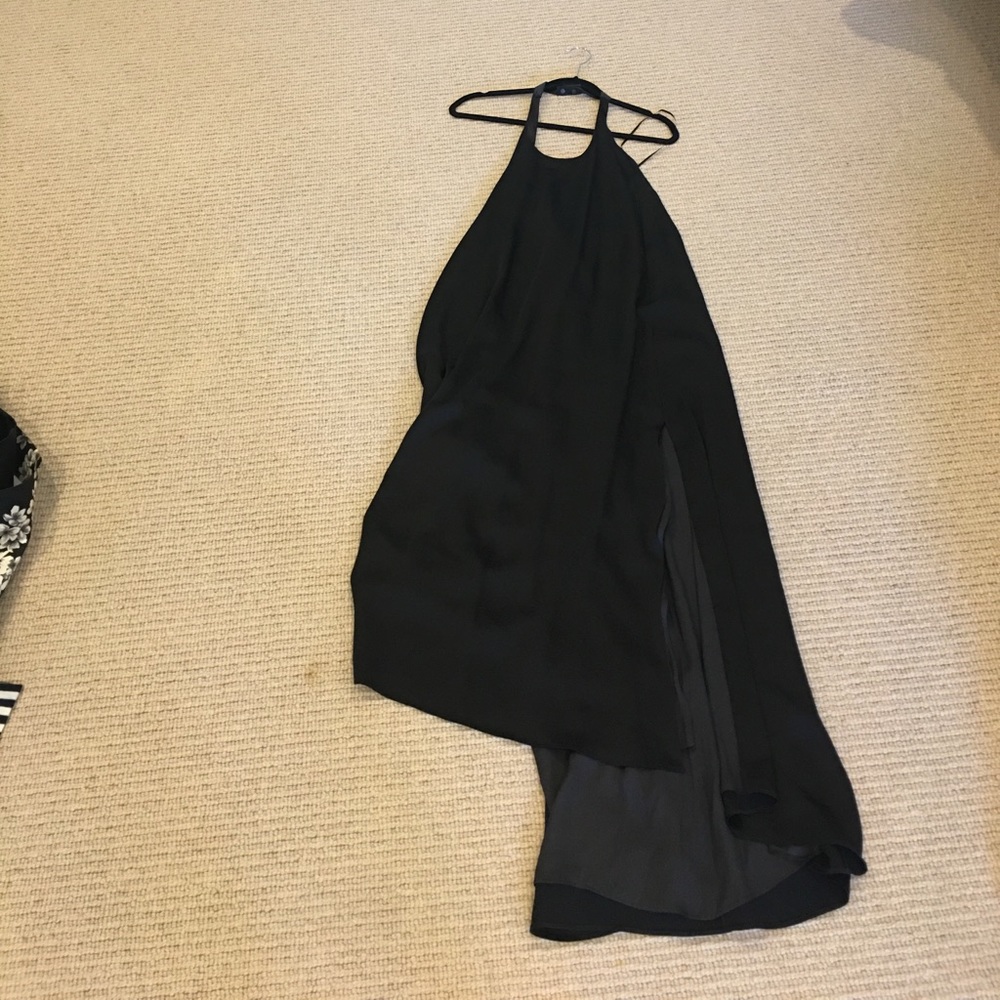 Black maxi dress