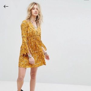 Flare sleeve dress perfect for summer AND fall