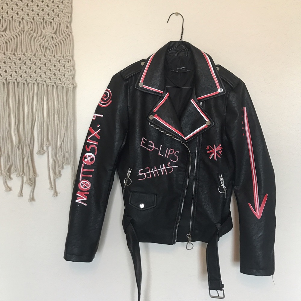 leather jacket